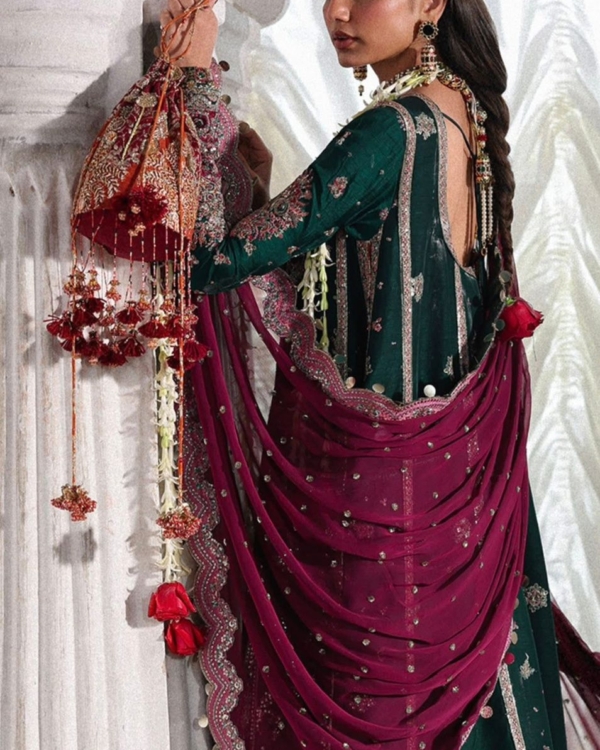 Asymmetrical satin dress